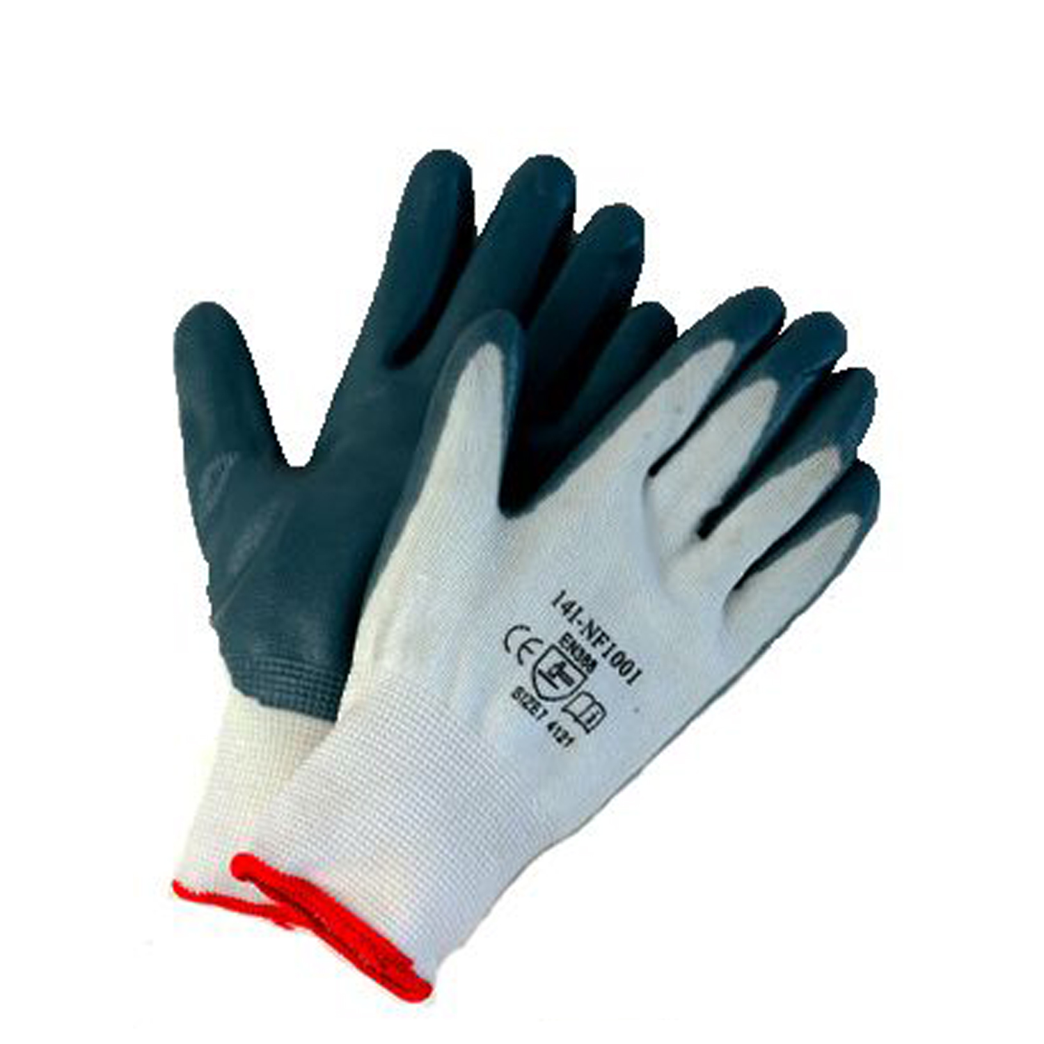 Premium Nitrile Coated Gloves | Nylon Liner